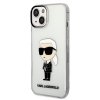 Karl Lagerfeld KLHCP14MHNIKTCT iPhone 14 Plus / 15 Plus 6,7 transparent hardcase Ikonik Karl Lagerfeld